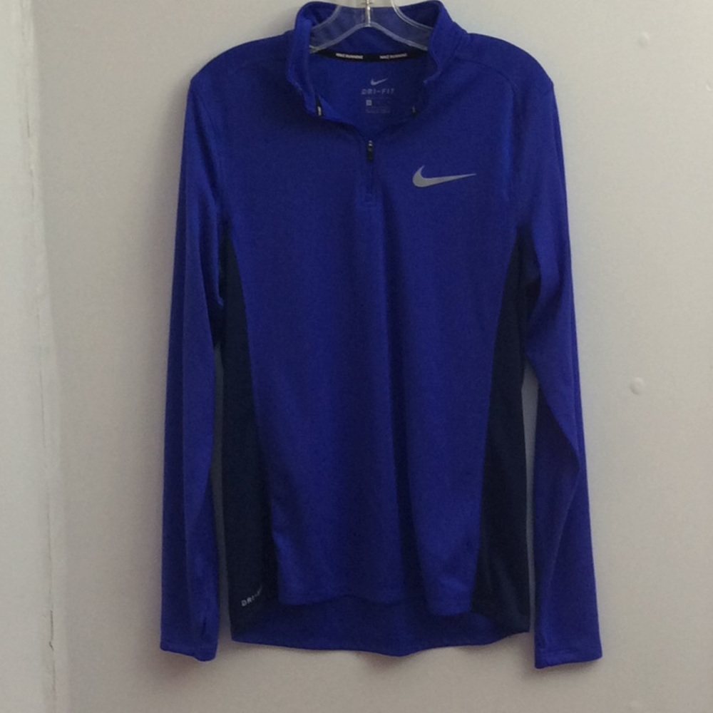 Women’s Blue Nike Dri-Fit Pullover Size Medium